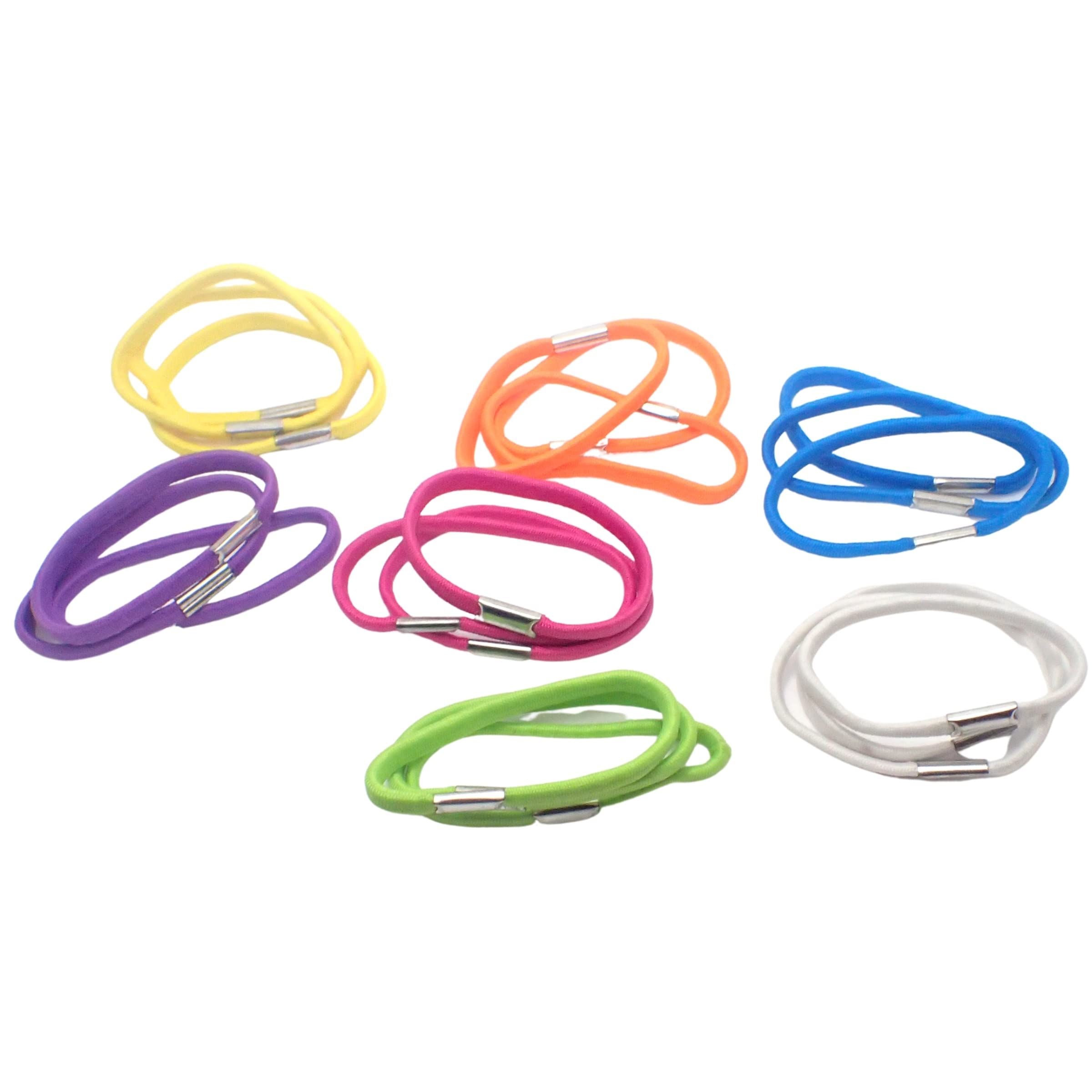 Plain Hair Bobbles for Girls and Women, Hair Ties, Hair Elastic Bands Hair Accessories for Women, Elastic Hair Bands for Women, Rubber Bands for hair